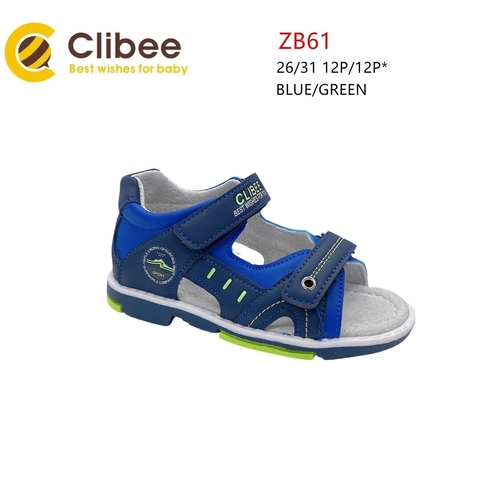 Clibee ZB61 Blue/Green 26-31
