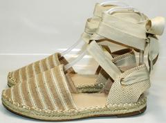 Женская обувь сандалии Small Swan OM243-4Beige.