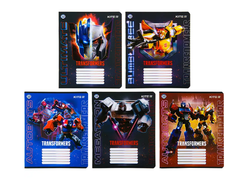 Тетрадь Kite Transformers (12 л.) линия (TF22-234)