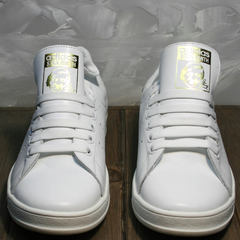 Белые кроссовки женские Adidas Stan Smith White-R A14w15wg