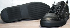 Обувь мужская на осень Ікос 1528-1 Black
