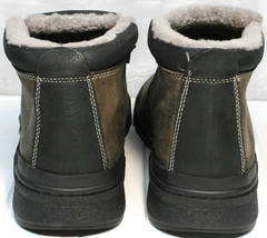 Качественные мужские зимние ботинки Rifellini Rovigo 046 Brown Black