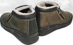 Ботинки мужские зимние кожаные классические Rifellini Rovigo 046 Brown Black