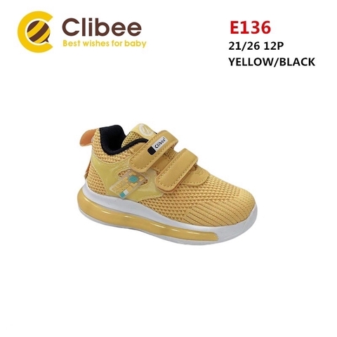 Clibee E136 Yellow/Black 21-26