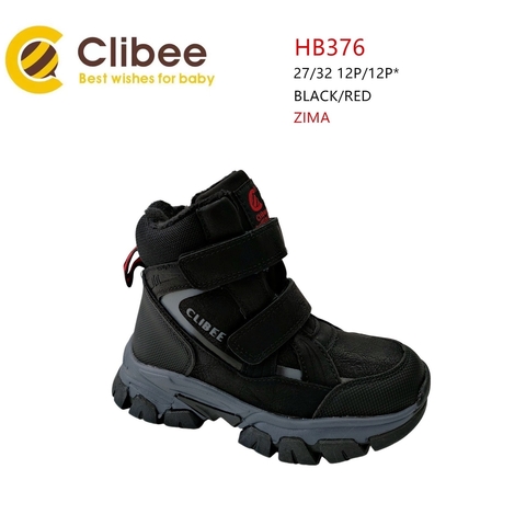 Clibee(зима) HB376 Black/Red 27-32