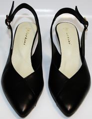 Красивые туфли босоножки Kluchini 5190 Black.