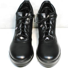 Ботинки женские Evromoda 375-1019 SA Black