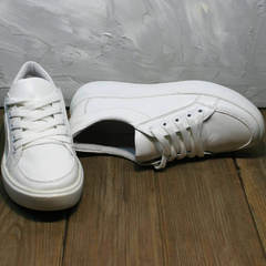 Сникерсы кроссовки белые Maria Sonet 274k All White.