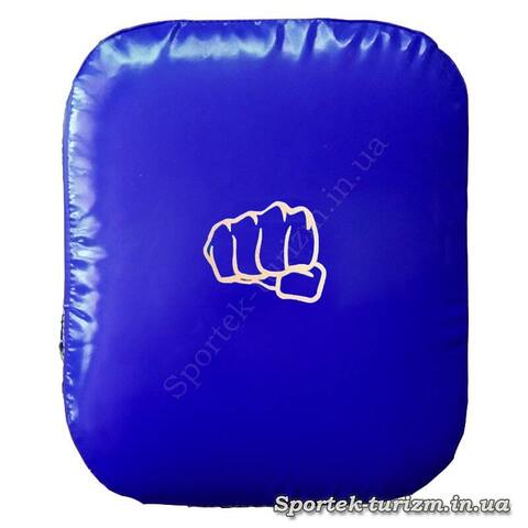 Макивара JAB для боксеров, карате, рукопашников (синяя, 52х42х13 см)