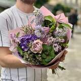 Photo of Bouquet «Lavender glitter»