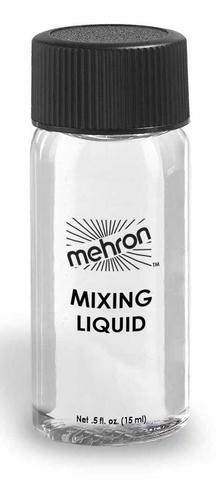 MEHRON Жидкость для фиксации блесток и пигментов на лице и теле Mixing Liquid, .5 oz. - 15 мл