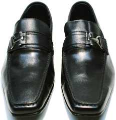 Хорошие мужские туфли под костюм Mariner 4901 Black.
