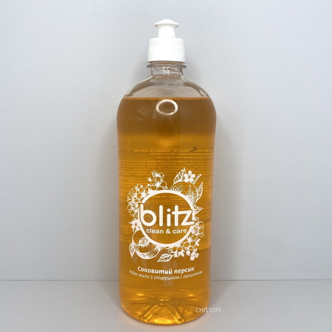 Жидкое мыло Blitz 1 л, Сочный персик