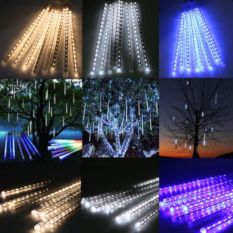 Светодиодные уличные гирлянды сосульки 30 см тающие LED