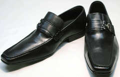 Повседневные туфли мужские под джинсы Mariner 4901 Black.