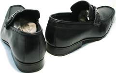 Строгие туфли под классический костюм мужские Mariner 4901 Black.