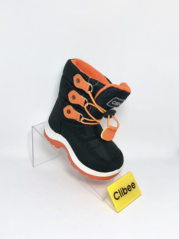 Clibee (зима) K92 Black/Orange 22-27