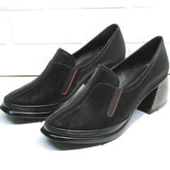 Закрытые женские туфли на каблуке 6 см H&G BEM 167 10B-Black