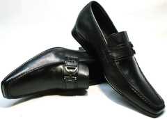 Лоферы туфли классические Mariner 4901 Black.