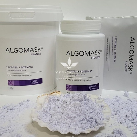 Альгинатная маска Lavender & Rosemary peel-off  mask, Algomask