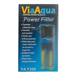 Внутренний фильтр для аквариума с флейтой ViaAqua VA-F200, Atman AT-F200