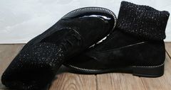 Купить женские замшевые ботинки Kluchini 5161 k255 Black