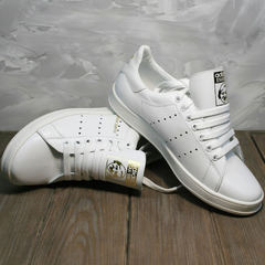 Женские кроссовки белые Adidas Stan Smith White-R A14w15wg