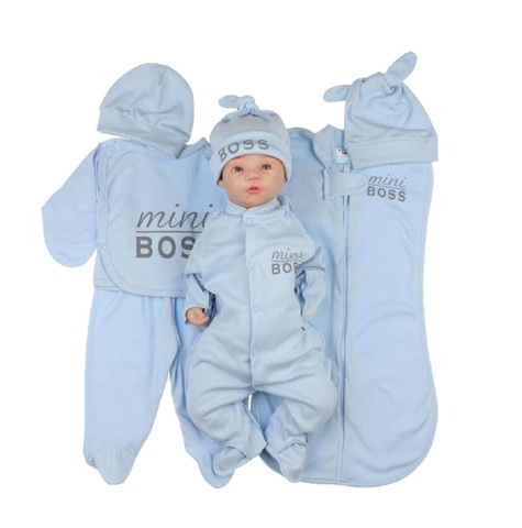 Комплект одежды для новорожденного в роддом для мальчика Boss