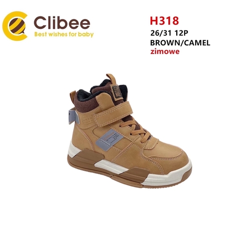 Clibee (зима) H318 Brown/Camel 26-31
