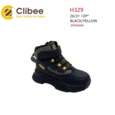 Clibee (зима) H329 Black/Yellow 26-31