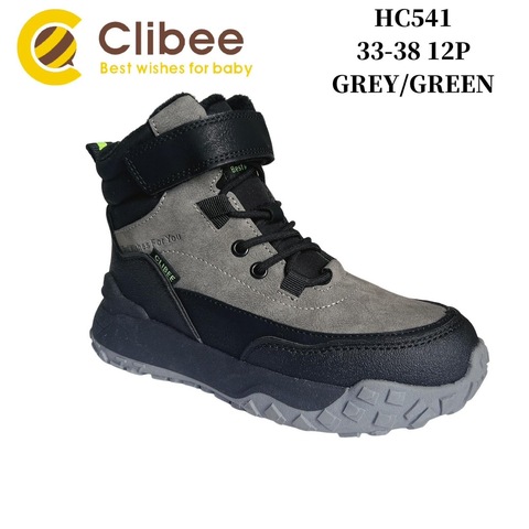 Clibee HC541 Grey/Green 33-38