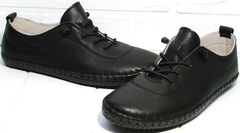 Кроссовки без шнурков женские Evromoda 115 Black