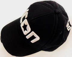 Модные кепки для девушек Dsquared2 Icon 03-6794-9931-Black.