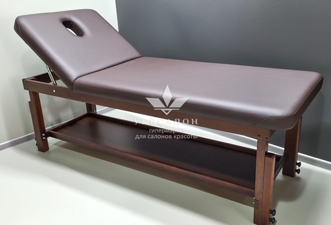 Стаціонарний масажний стіл KP-11 Brown