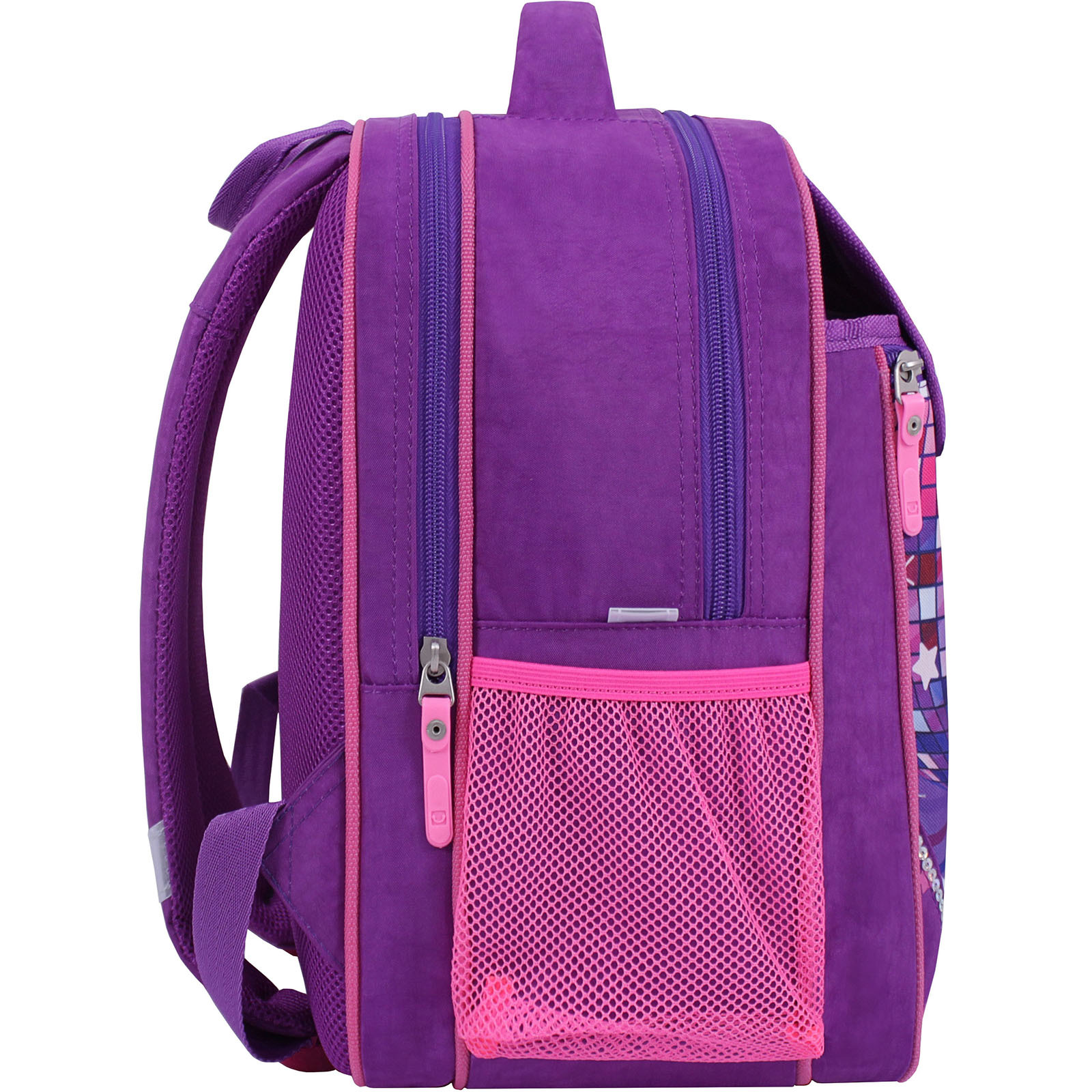 Рюкзак школьный Bagland Отличник 20 л. 339 фиолетовый 502 (0058070) фото 2