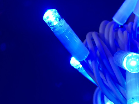 Гірлянда-нитка Вулична String light 100 LED CX 10 м. кольорова
