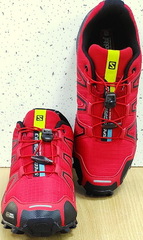 Мужские кроссовки красные Salomon Speedcross3