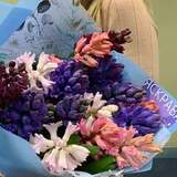 Photo of Mix of colored hyacinths «Fragrant greetings»