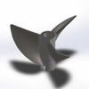 SAW V945/3  propeller stainless steel