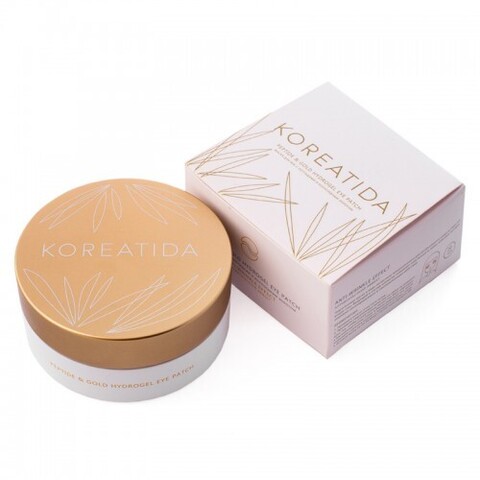 Koreatida Гидрогелевые патчи для глаз с пептидами и коллоидным золотом | Peptide & Gold Hydrogel Eye Patch