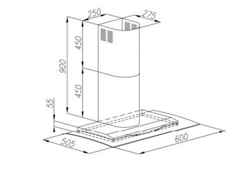 Витяжка GORENJE DKG 6656 E