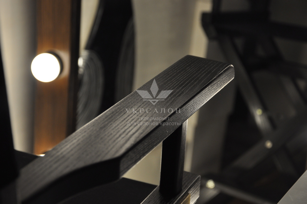 Складной стул для визажа Apolo 5 black