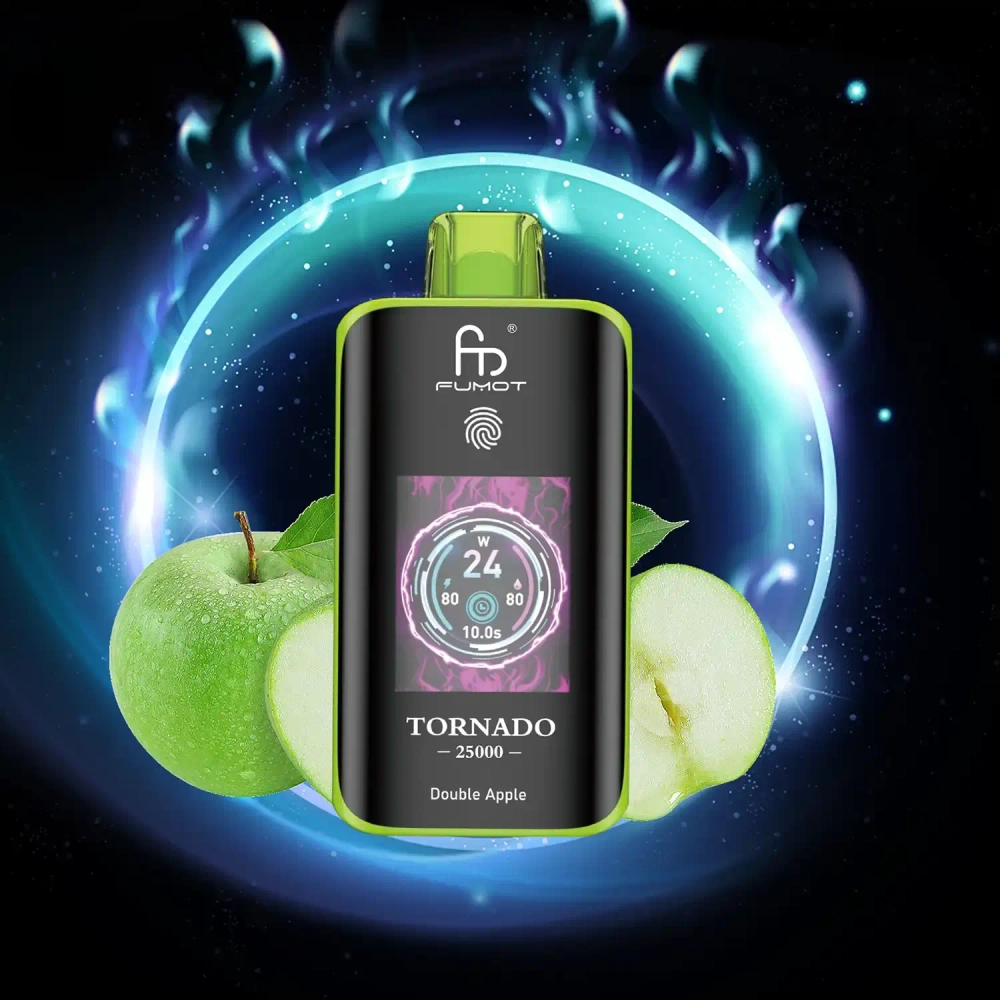RandM Tornado 25000 - Double Apple 5%