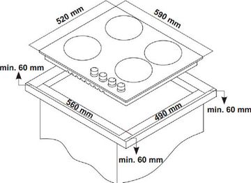 Варильна поверхня газова INTERLINE TR 6445 AV