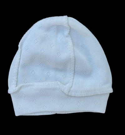 Шапочка, рібана ажур ТМ "Lari" (0-1 міс, 36 см)