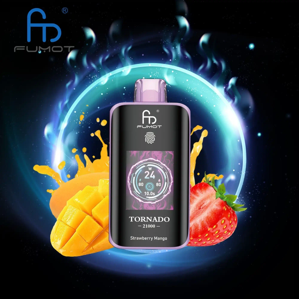 RandM Tornado 25000 - Strawberry Mango 5%