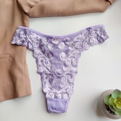 Кружевные стринги