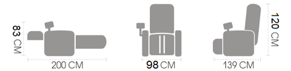 Масажне крісло Інфініті