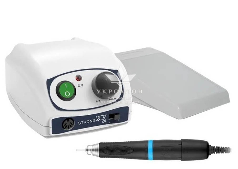 Фрезер для манікюру та педикюру Strong 207A/H400 (оригінал)