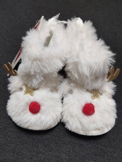 Пінетки-чобітки "Оленятко", штучне хутро, велюр ТМ «Cool Club» (р. 20 - 12 см))